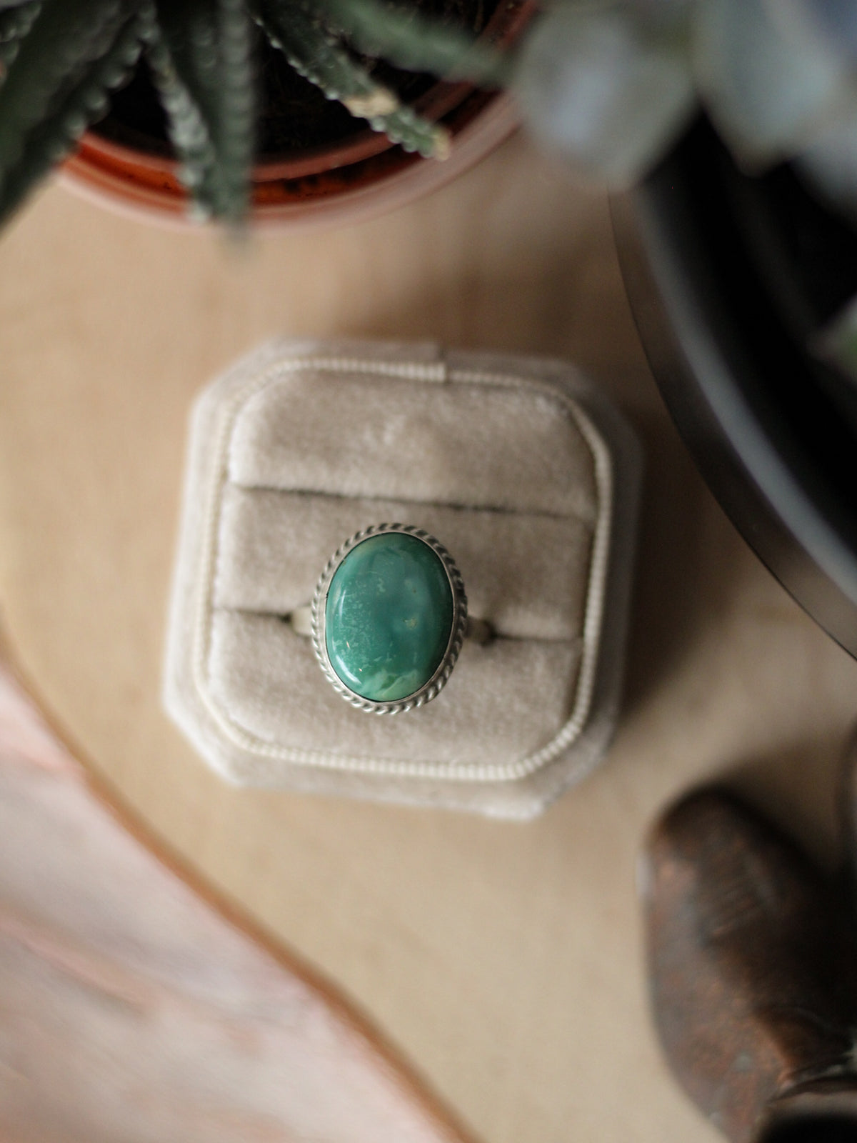 Halsey • Fox Turquoise Ring (Sz 8)