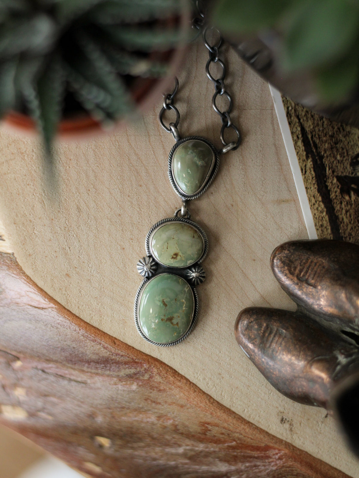 Wiley • Royston Turquoise Drop Necklace