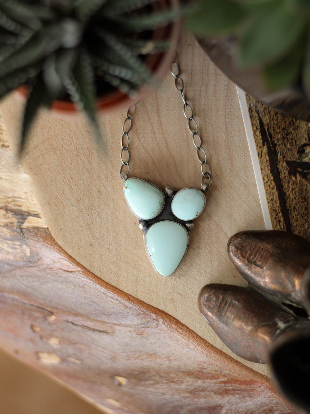 Greeley • Dry Creek Turquoise Bar Necklace