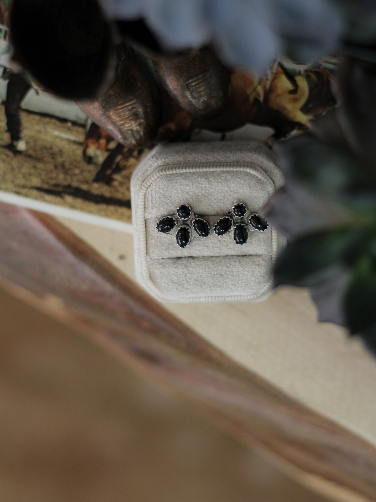 Smith • Black Onyx Studs