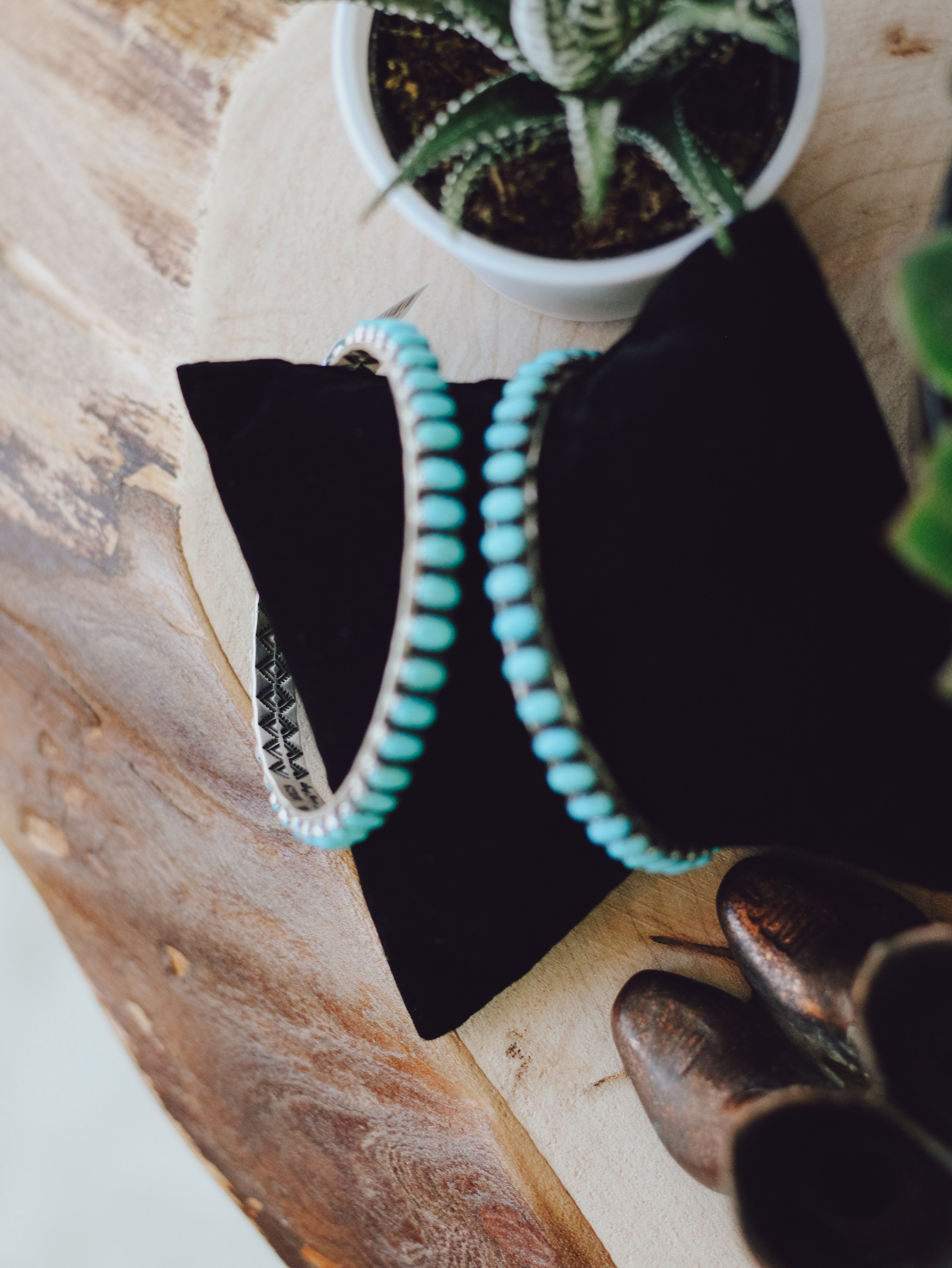 Jasmine • Turquoise Bangle