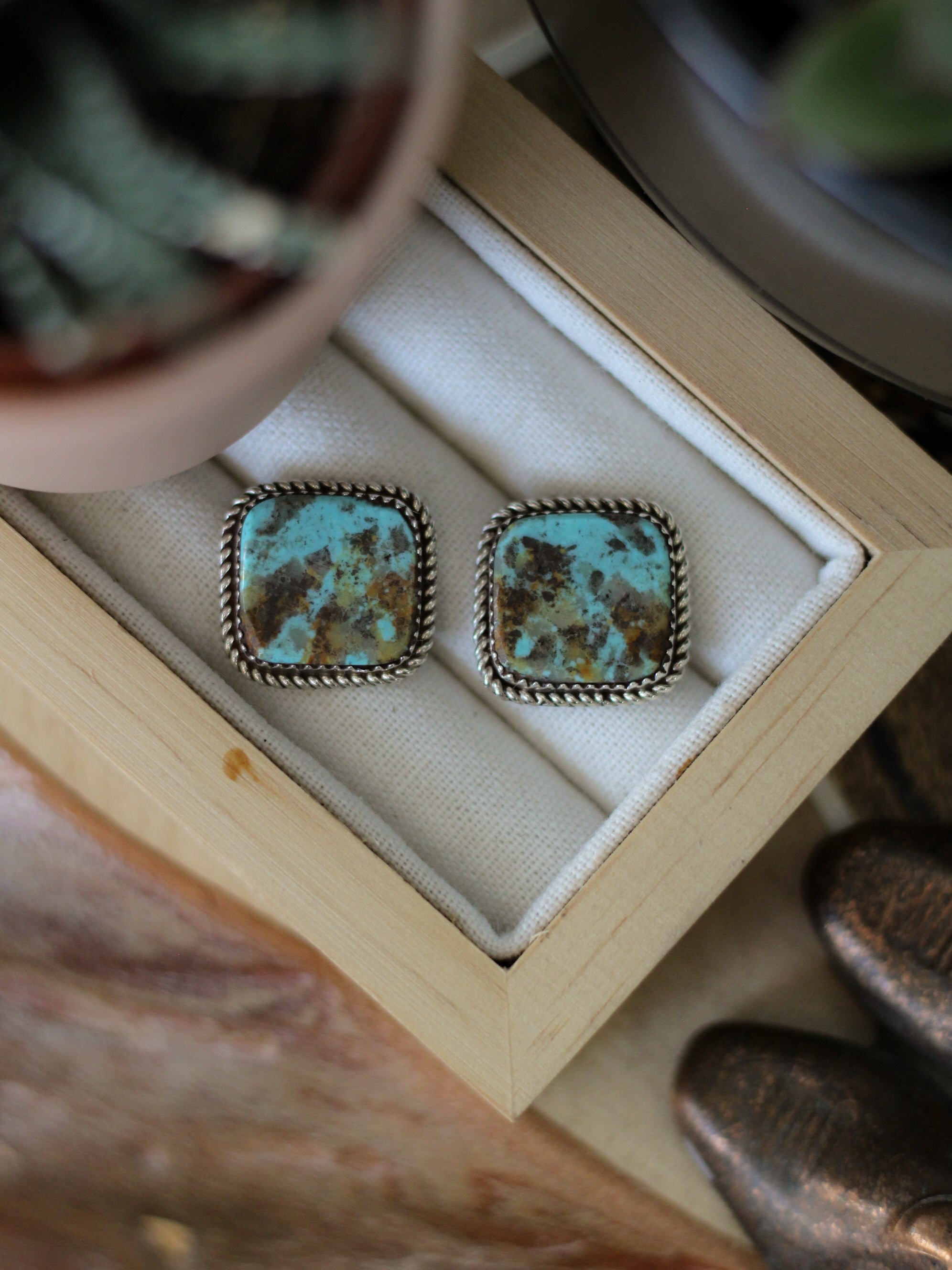 Nash • Turquoise Studs