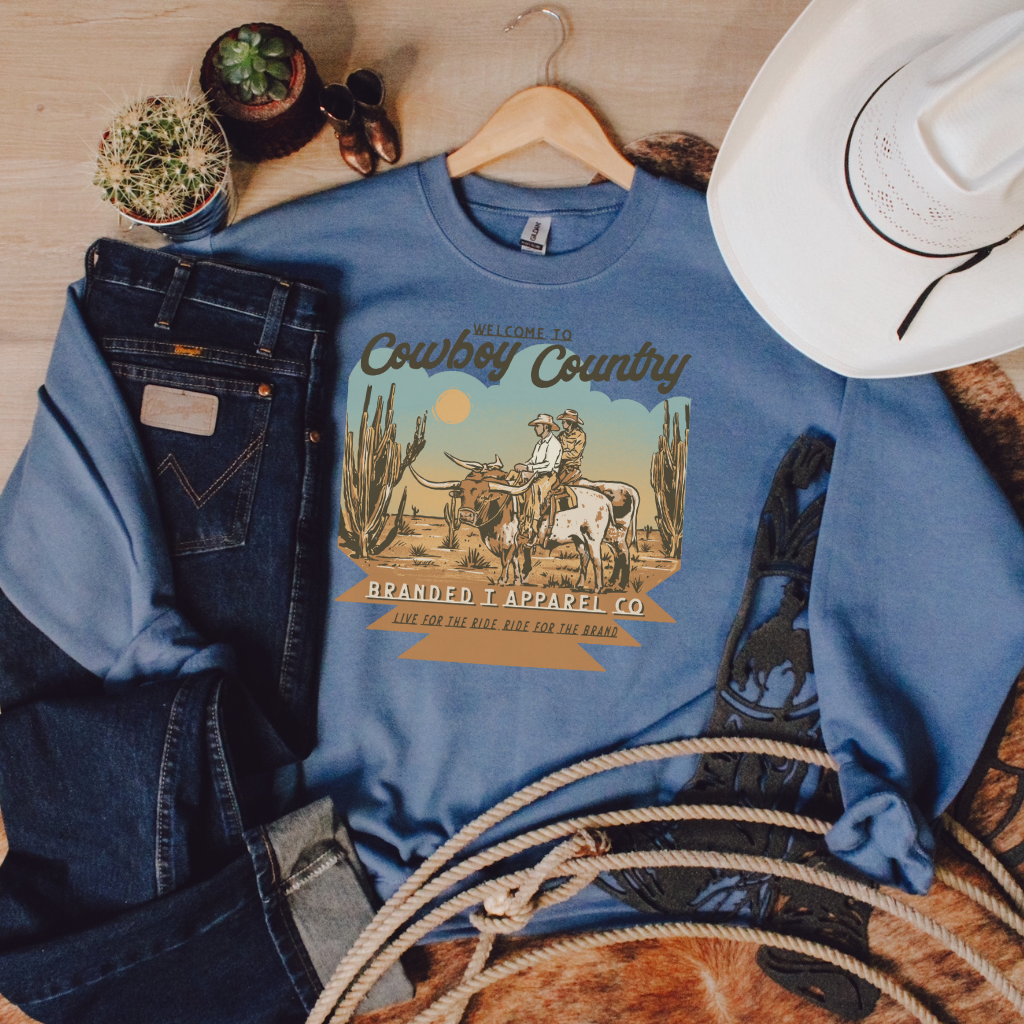 BYO • Cowboy Country Crewneck