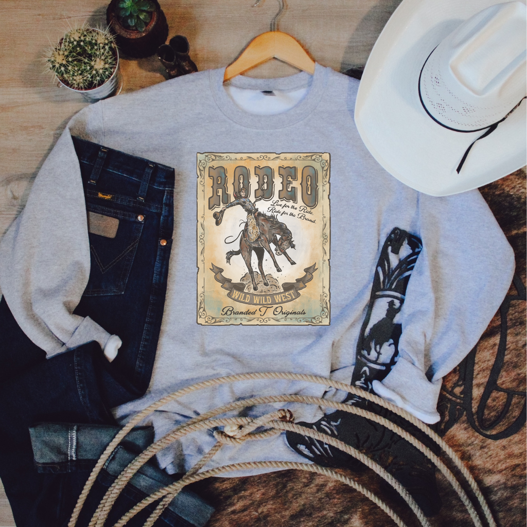 BYO • Vintage Rodeo • Crewneck (2 Colours)