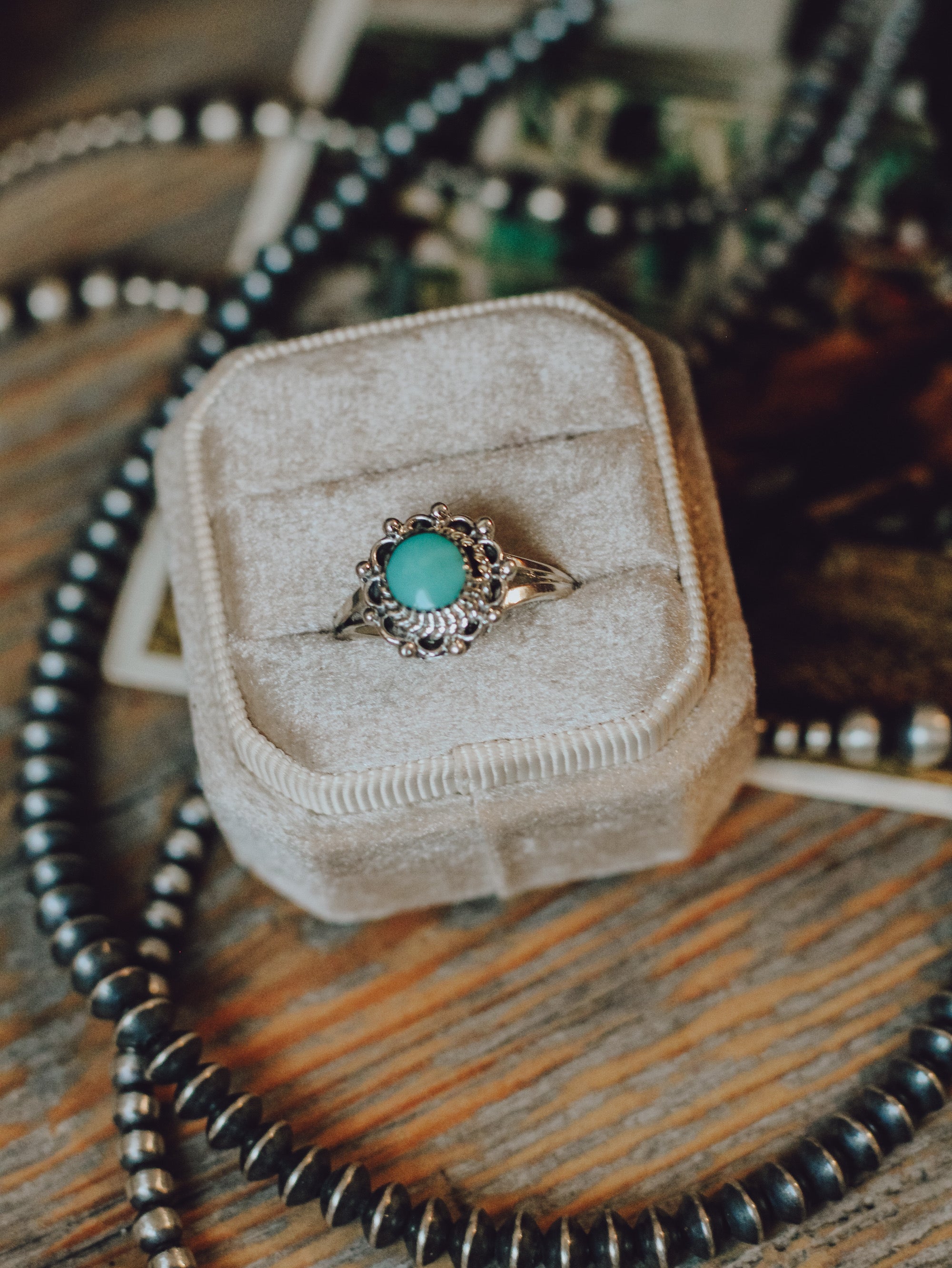 Bailey • Simple Turquoise Ring