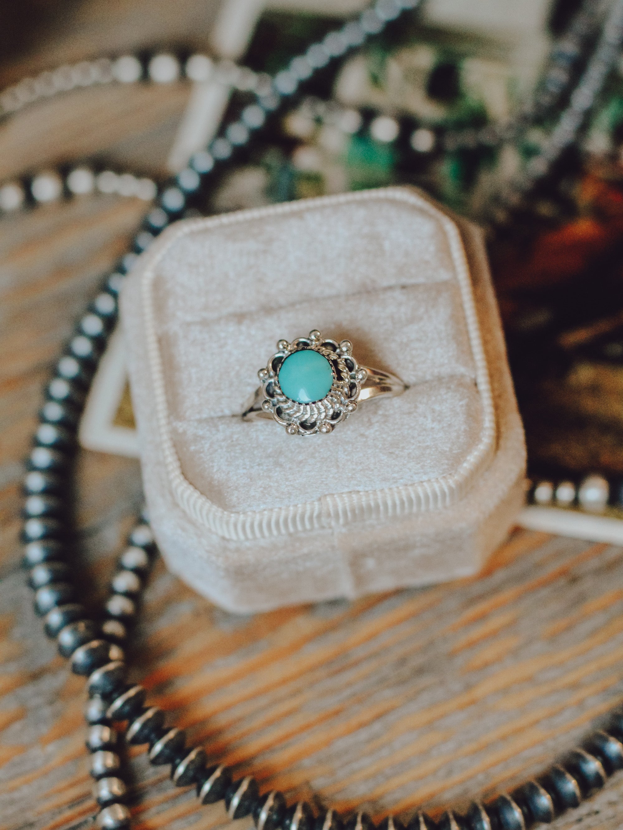 Bailey • Simple Turquoise Ring