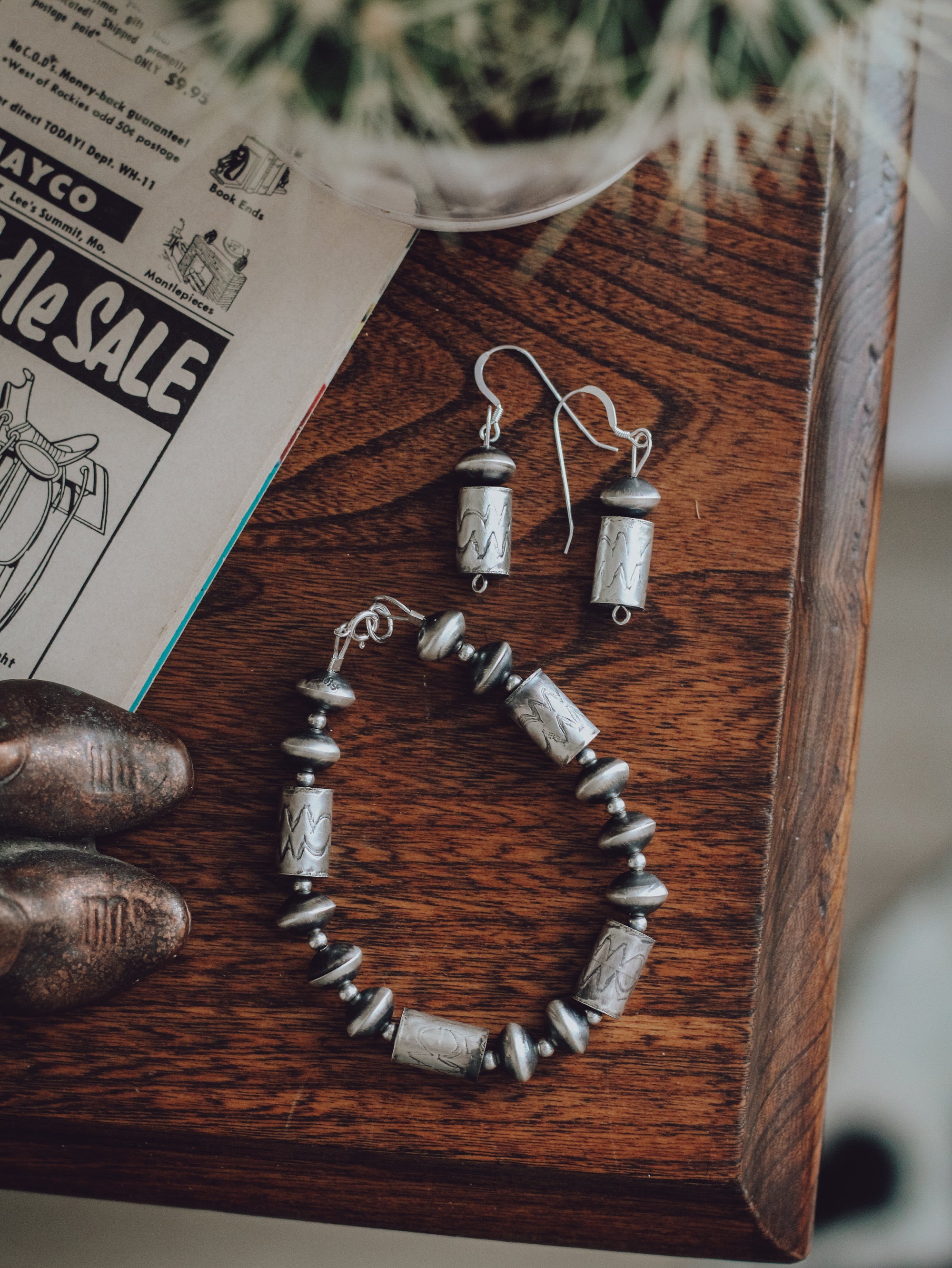 Lux • Barrel Pearl Bracelet