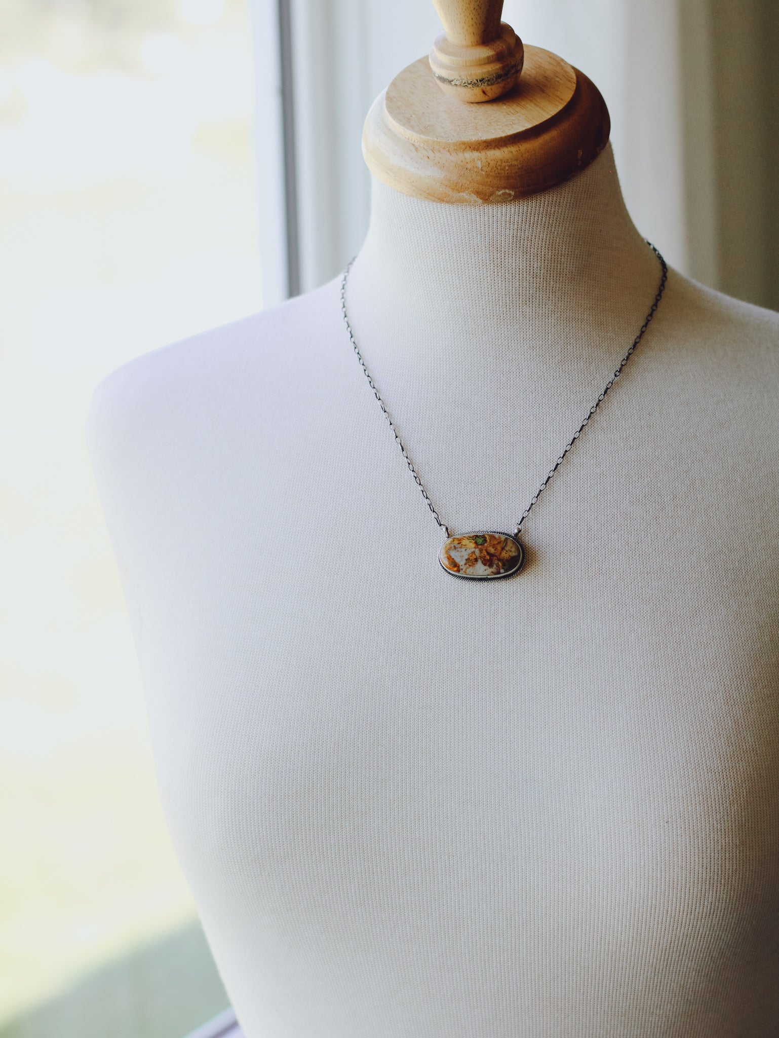 Maven • Turquoise Bar Necklace