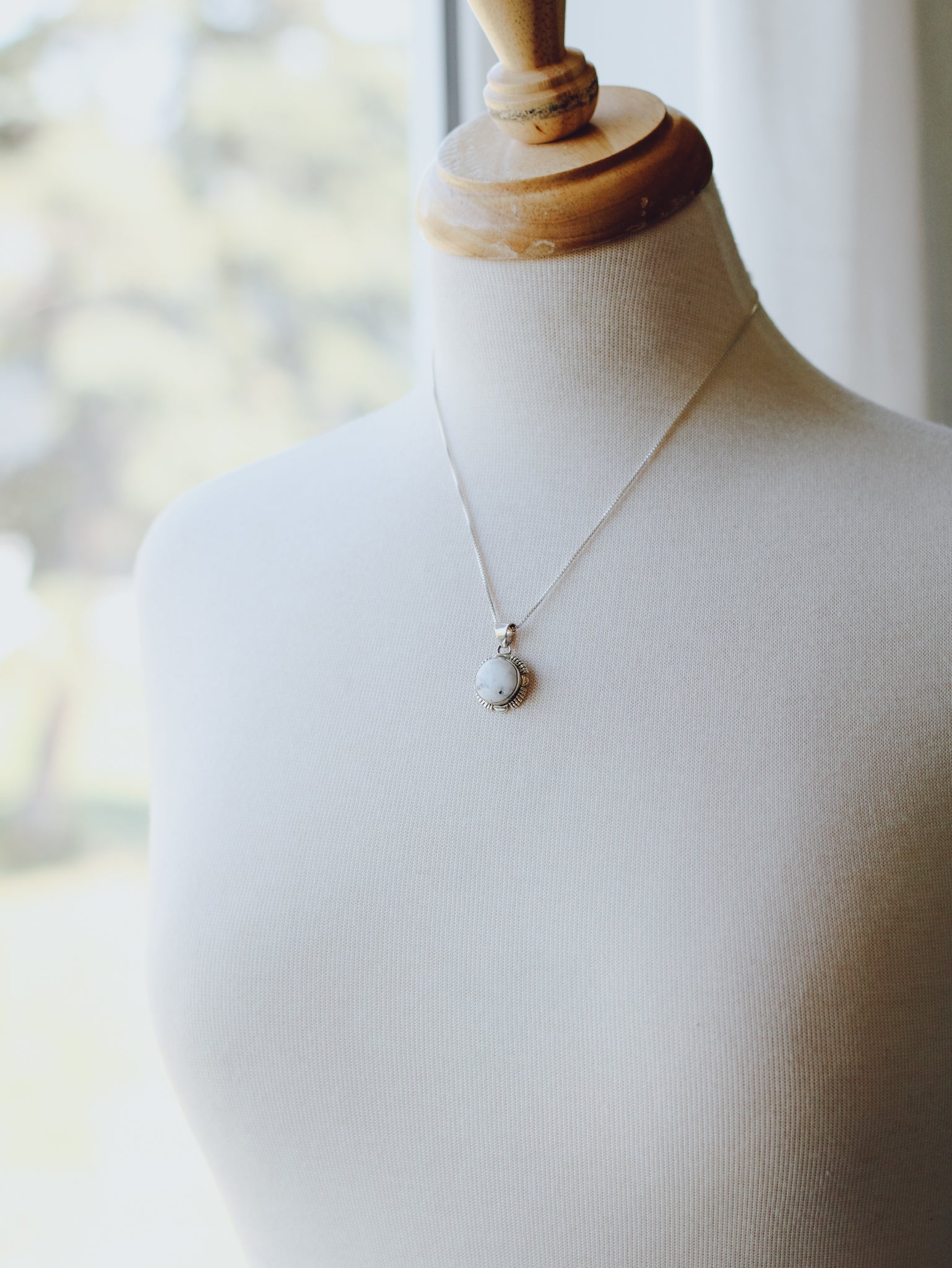 Durango • White Buffalo Pendant