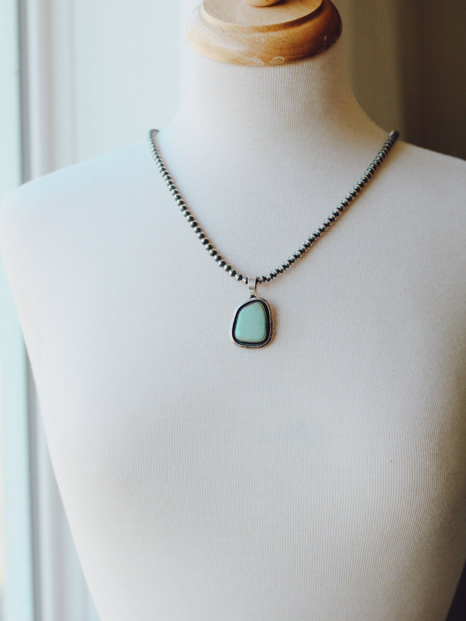 Ironwood • Turquoise Pendant