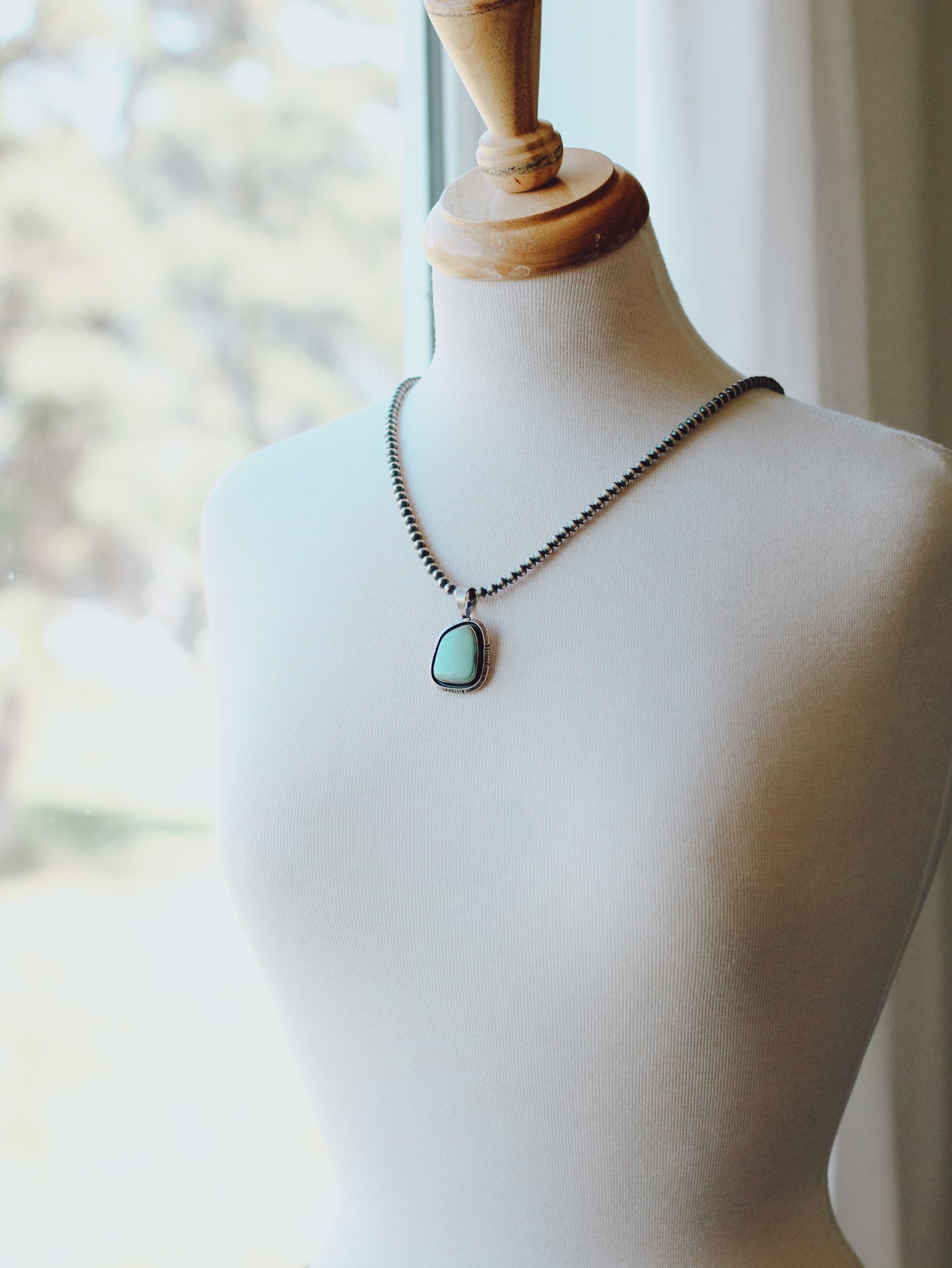 Ironwood • Turquoise Pendant