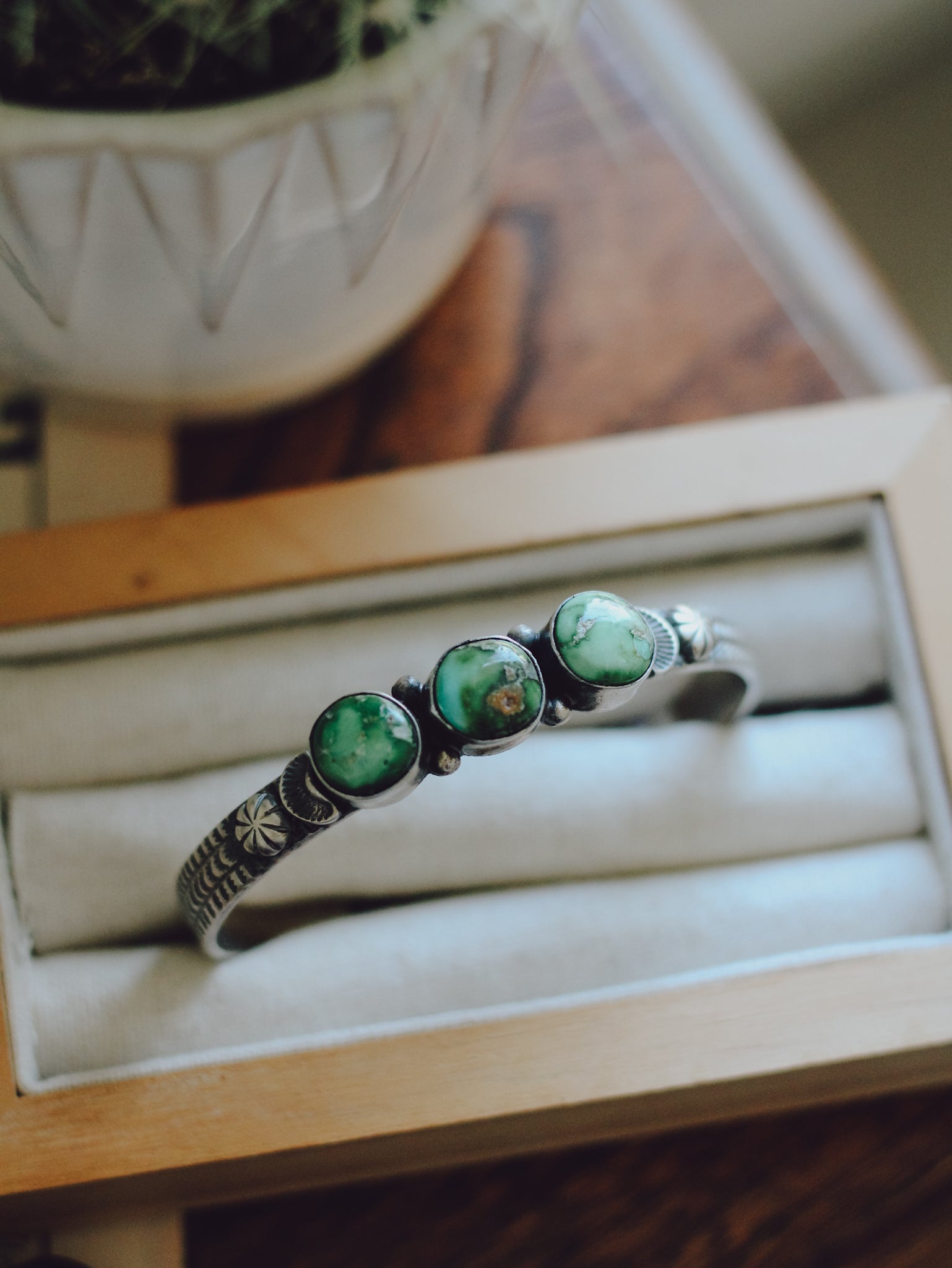 Carson • 3 Stone Cuff