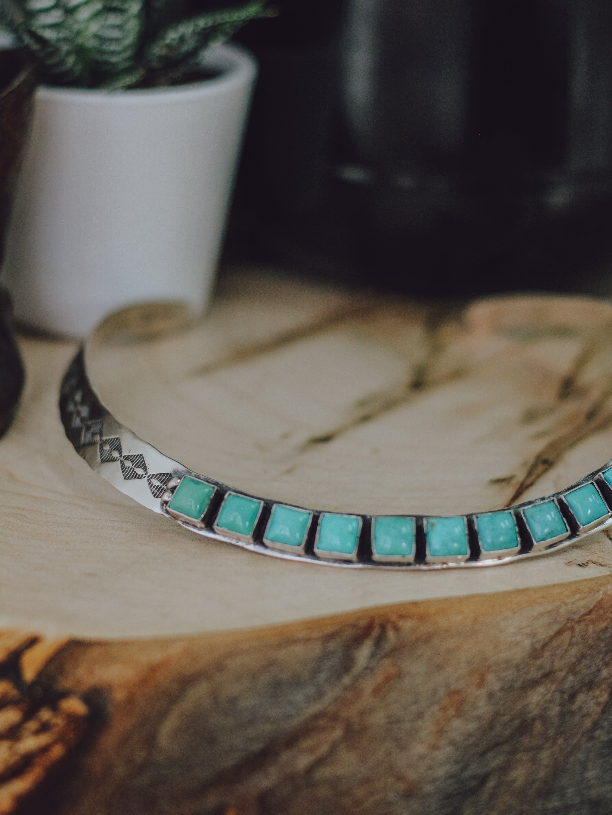 Briley • Turquoise Collar Necklace