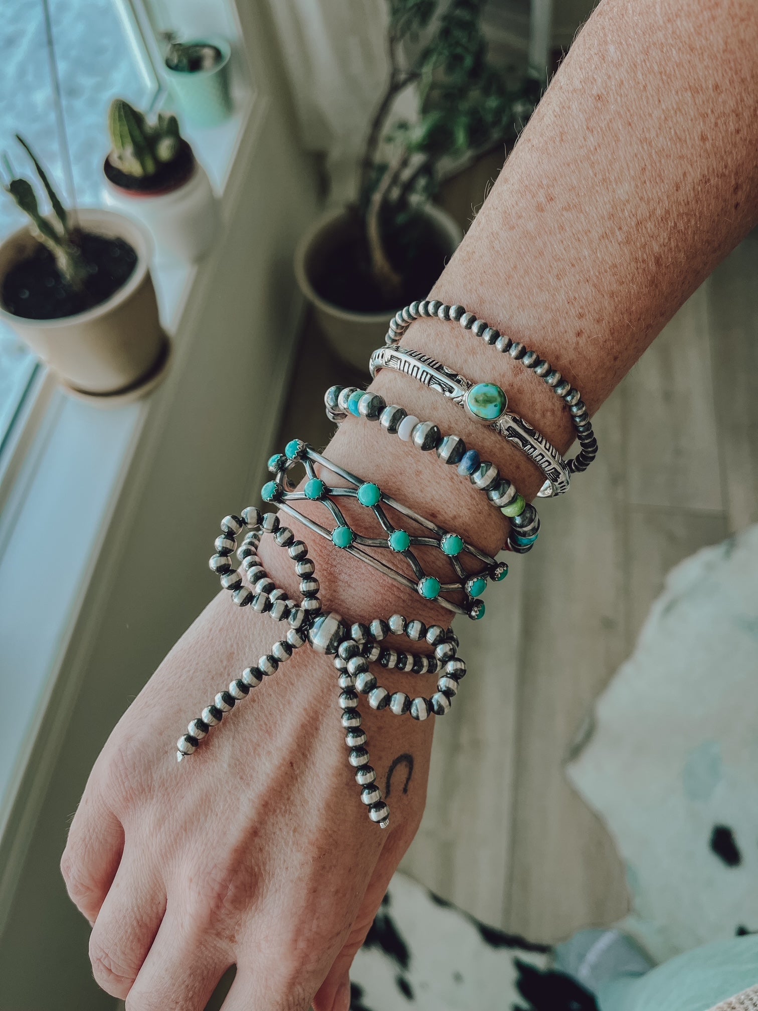 Winnie • Turquoise Cuff