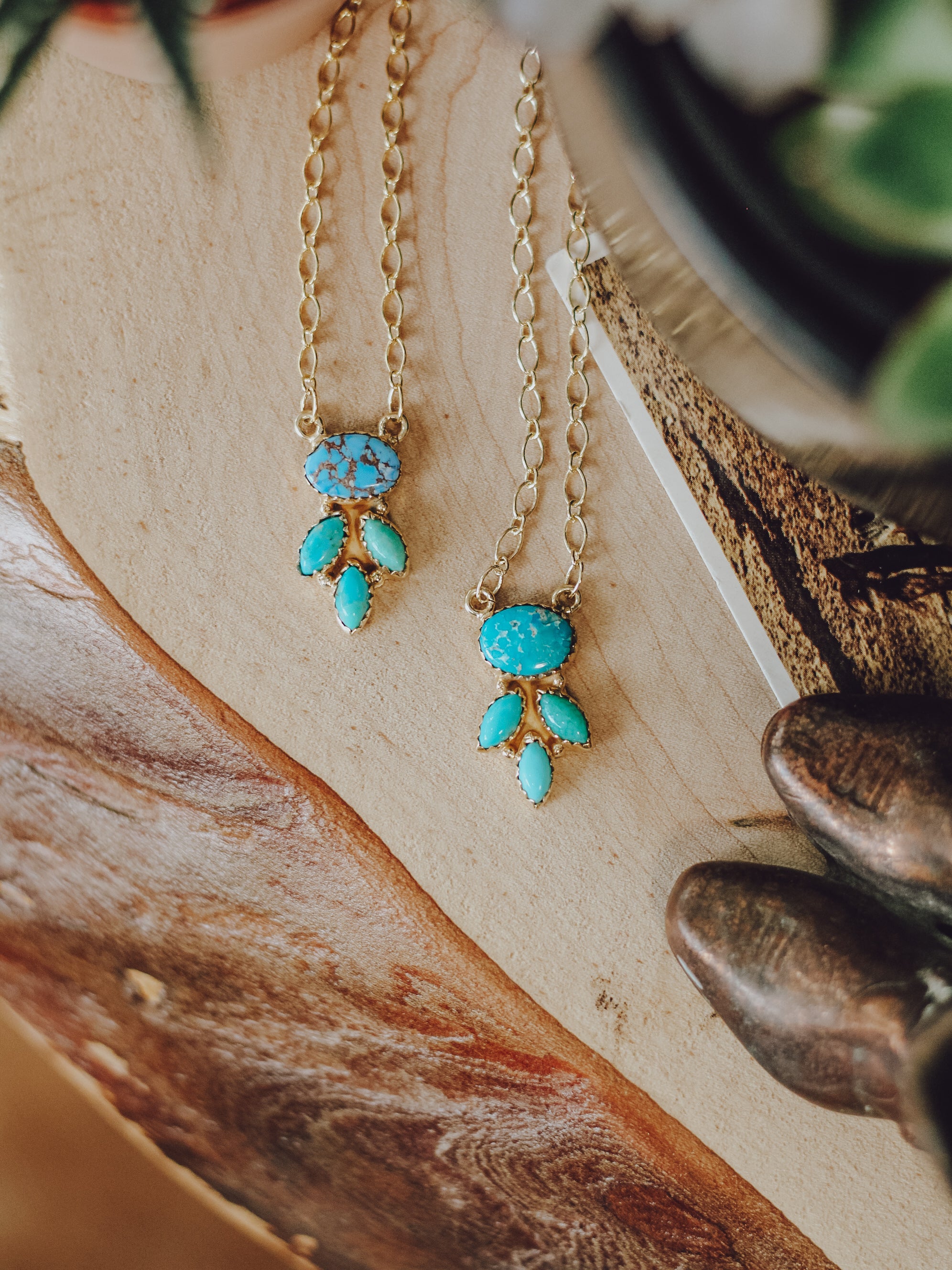 Aiyla • Turquoise Bar Necklace