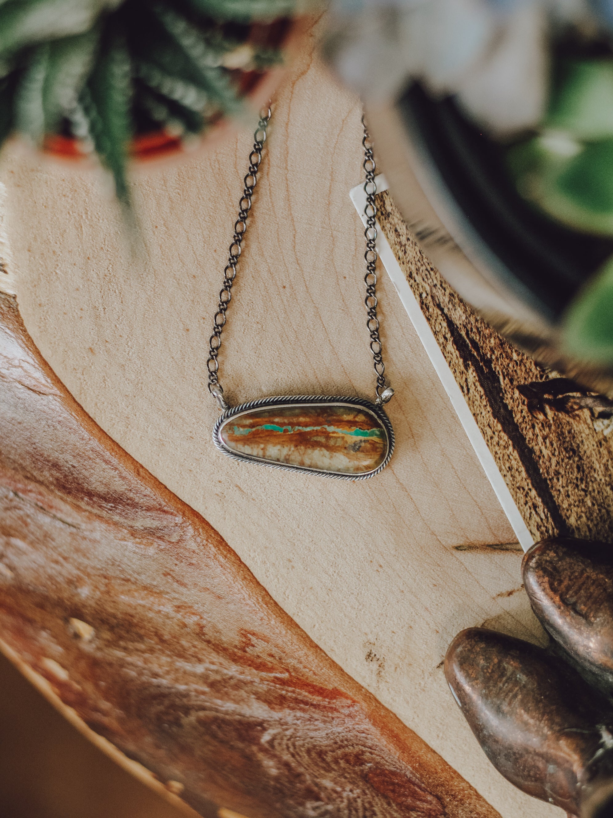 Taylor • Boulder Bar Necklace