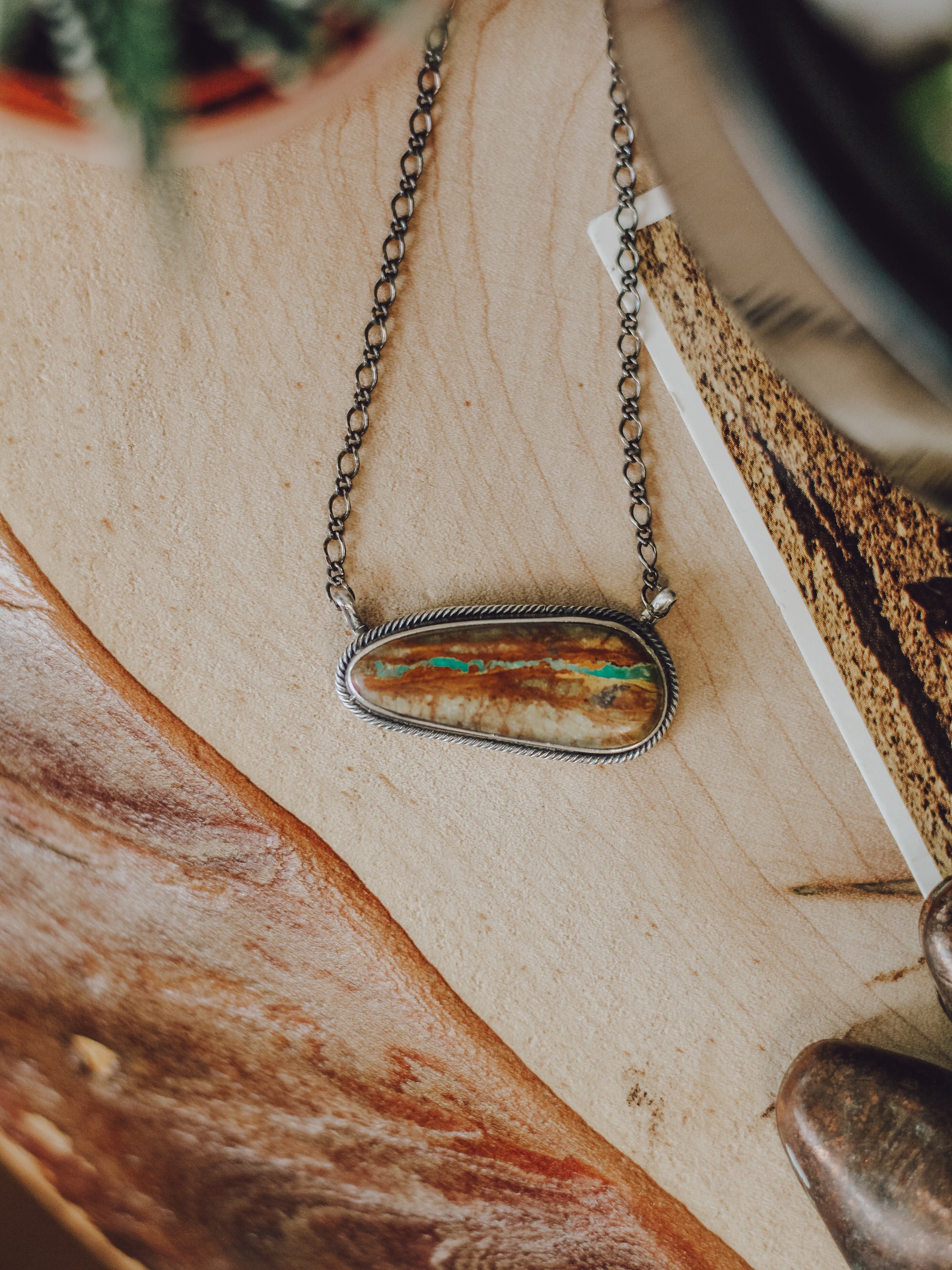 Taylor • Boulder Bar Necklace