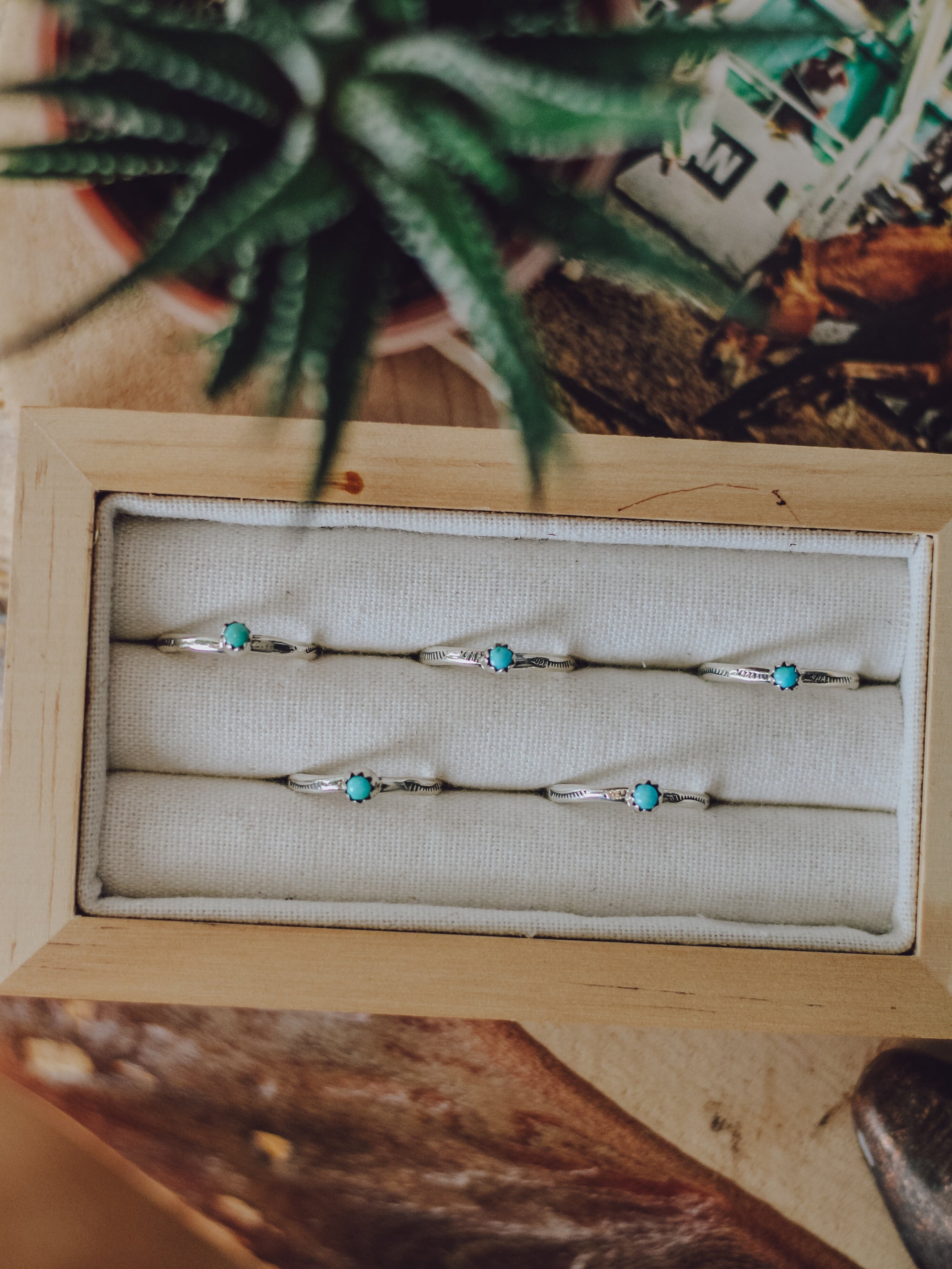 Kiara • Turquoise Single Stone Ring