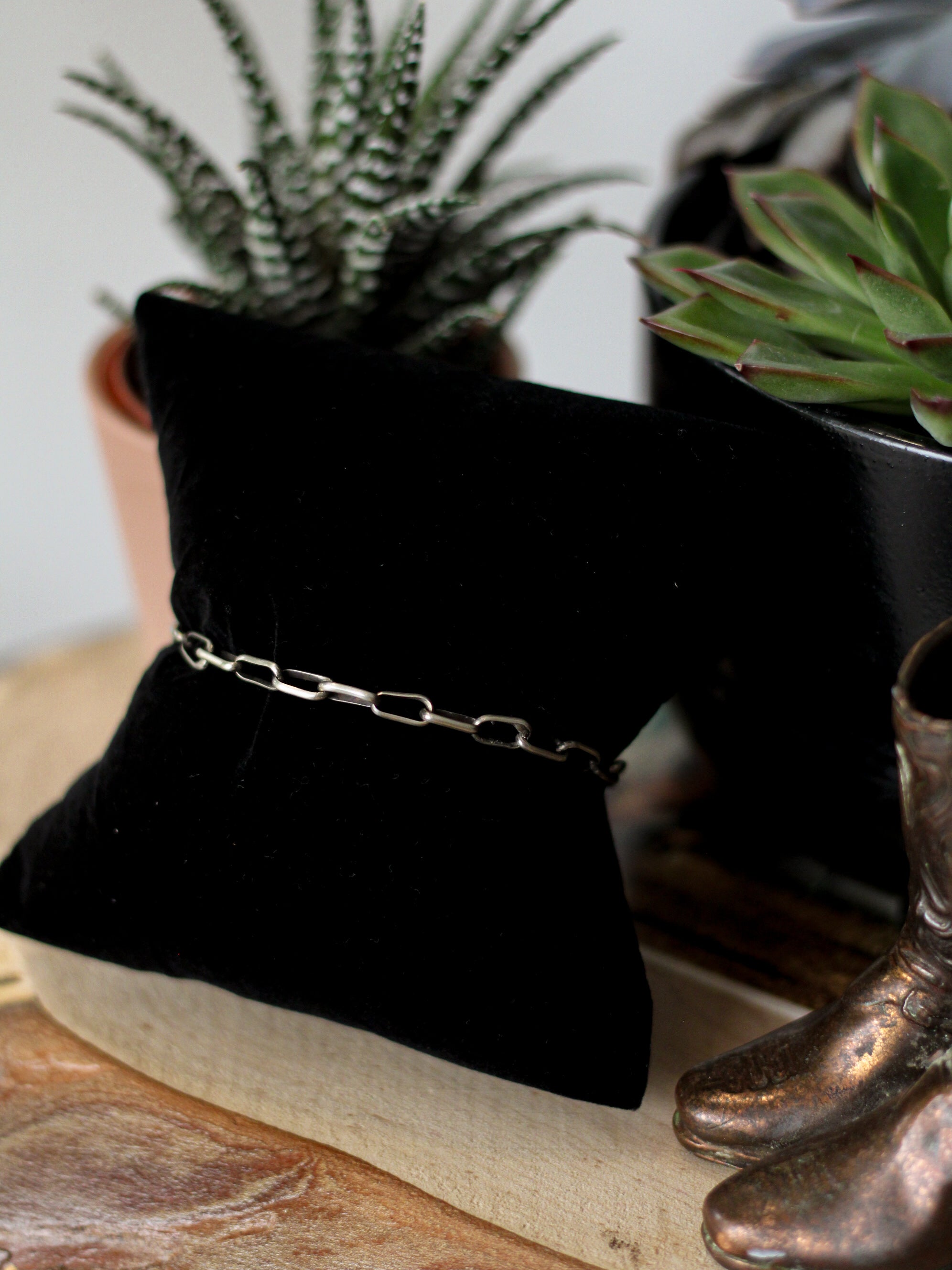 Sienna • Paperclip Chain Bracelet