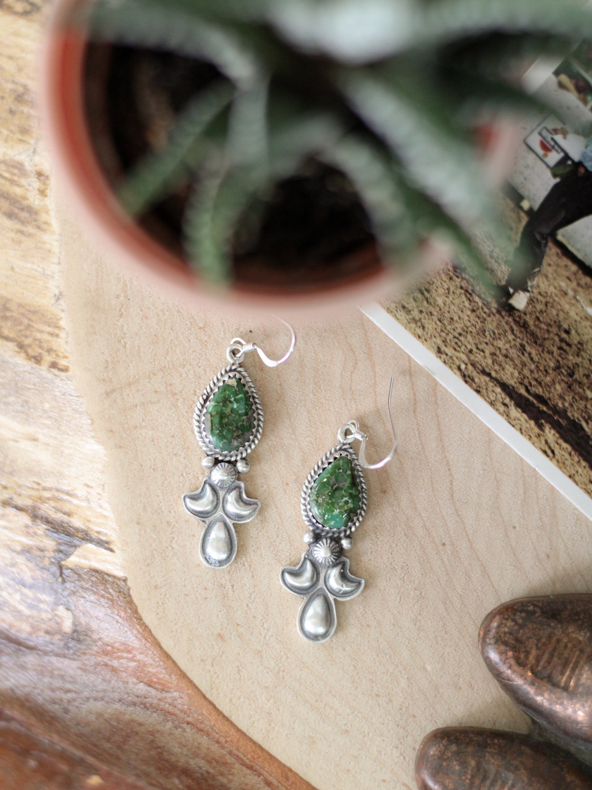 Ginny • Sonoran Gold Drop Earrings