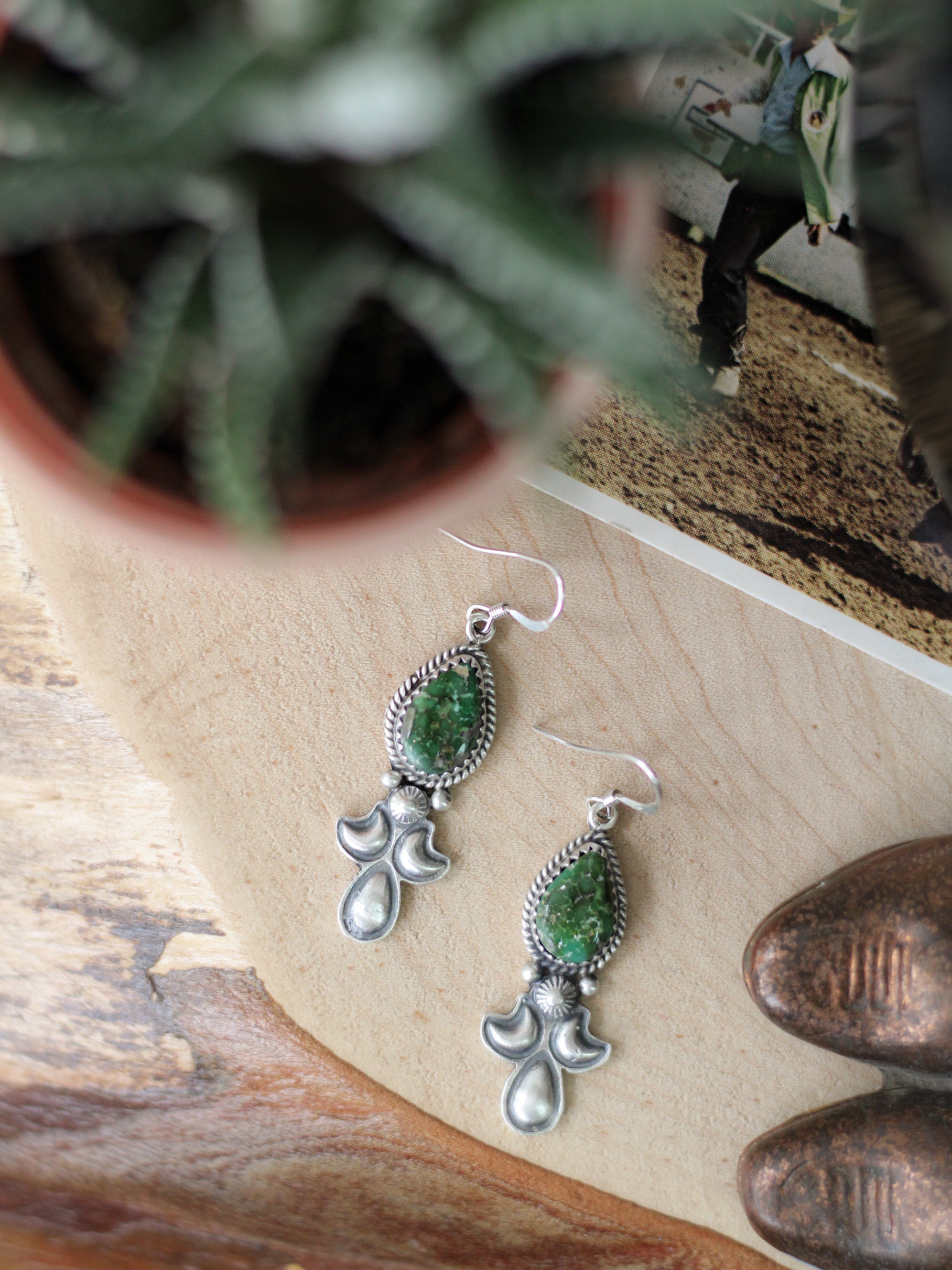 Ginny • Sonoran Gold Drop Earrings