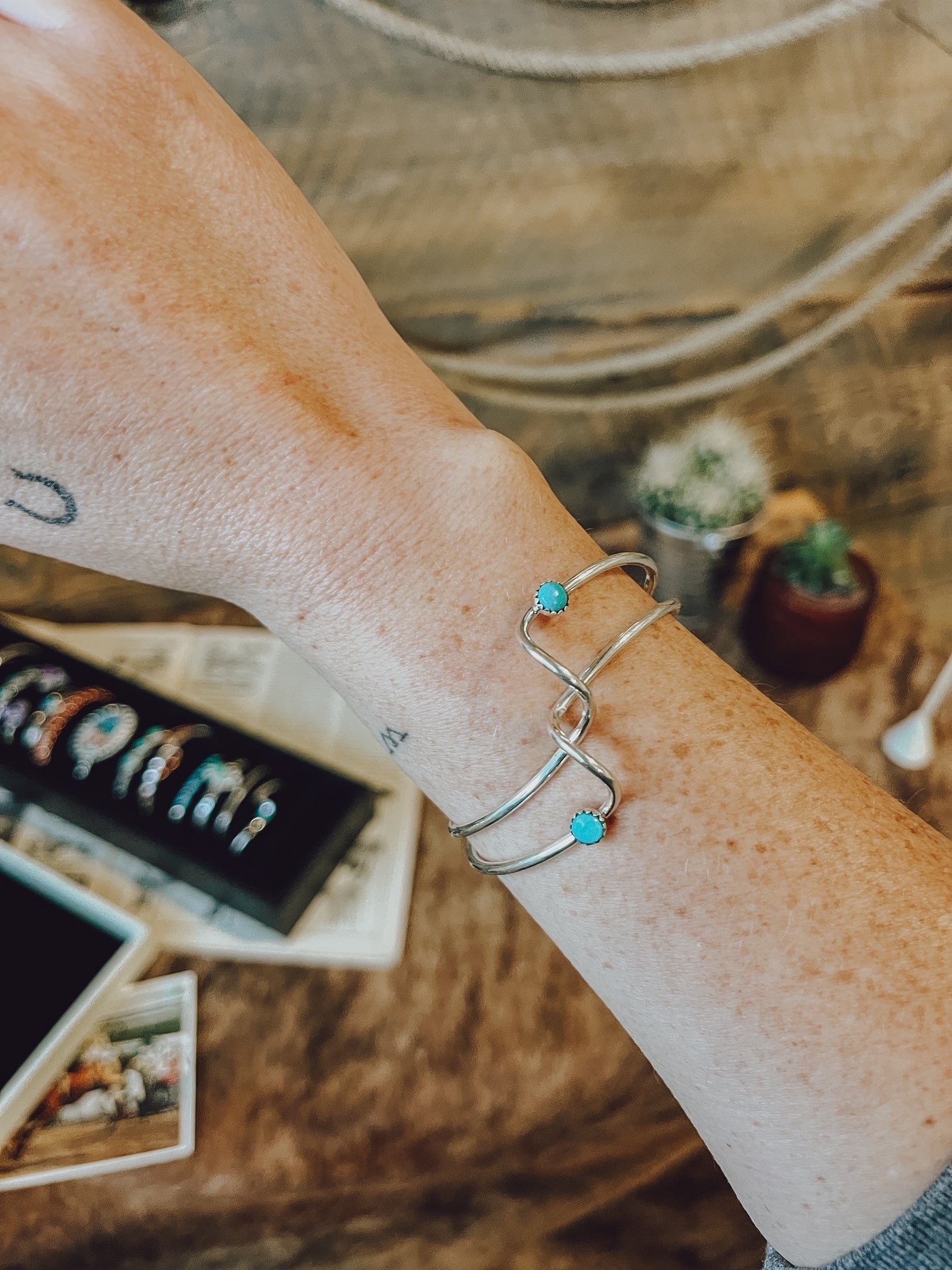 Western Turquoise BRACELETS & RINGS | Tin + Turquoise Collective